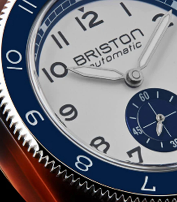 Briston Clubmaster Legend - Small Second - White