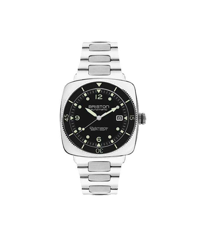 Briston Clubmaster Legend - Diver - Steel - Navy blue