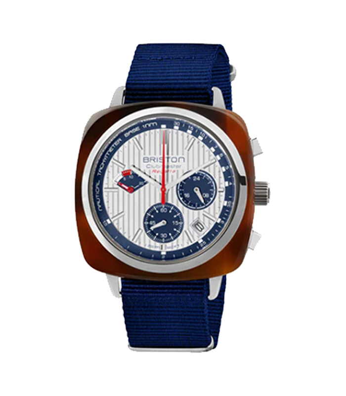Briston Clubmaster Regatta - Chrono - White
